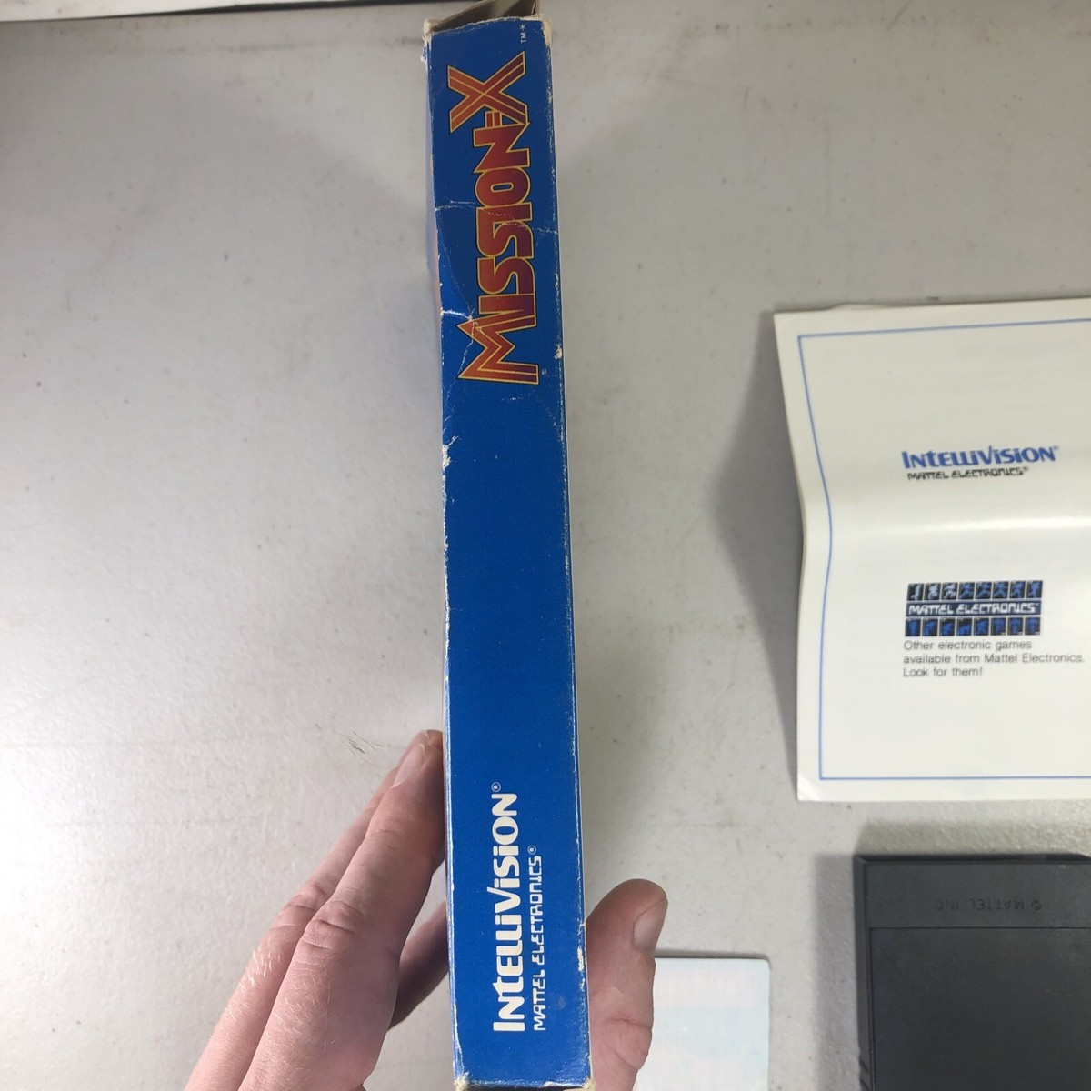 Jeu Intellivision Mission X - Complet En Boîte (n°1432S) - état Correct - Console Mattel