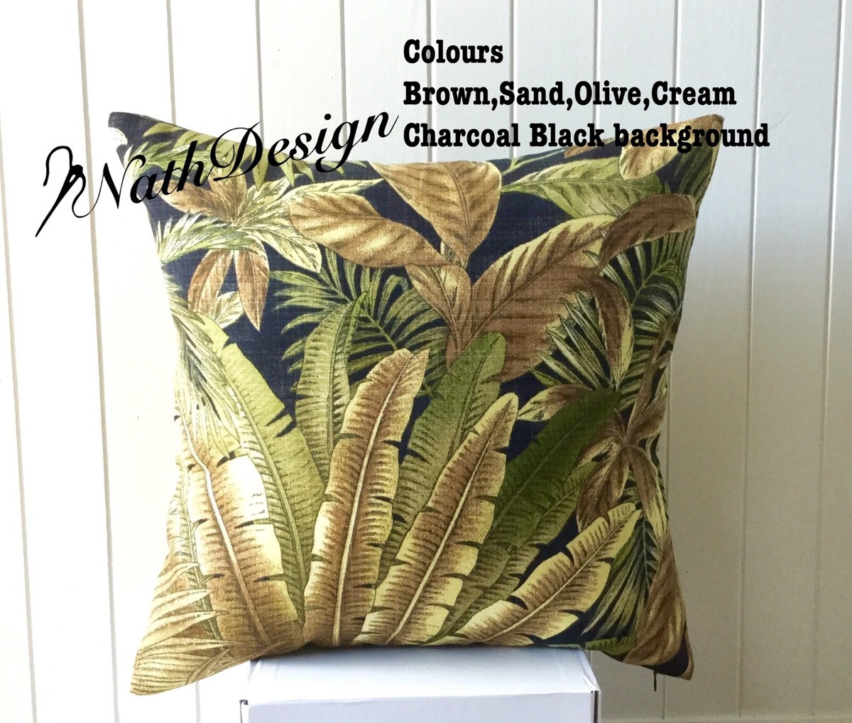 Tommy bahama deals charcoal pillow