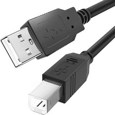 Ancable 3feet Usb B Midi Controller Cable Cord For Audio Interface Piano Midi Ke