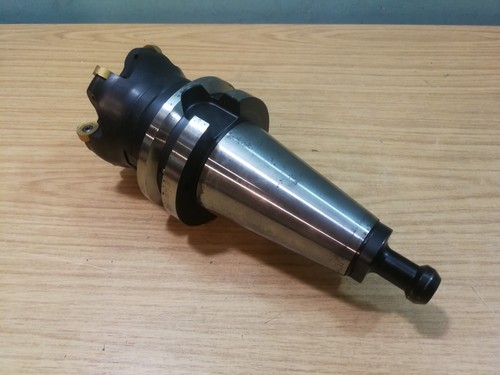 Fresadora facial Kennametal KDR 100 mm con soporte Seco EPB BT 50 - Imagen 2 de 6