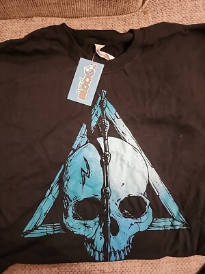 Harry Potter Deadly Hallows Nerd Block ShirtPunch Unisex XL Shirt
