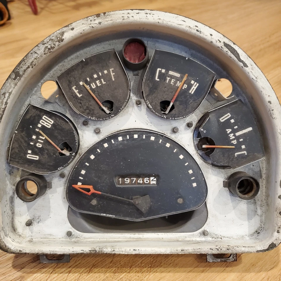 Ford Customline 1952 1953 Mainline original panel calibre FOCO bomba Lowrider Foto 2 de 3