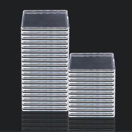 30PCS Clear Plastic Storage Box for 1 Oz Silver Bar, Troy Ounce Bar Holder Case - Picture 12 of 12