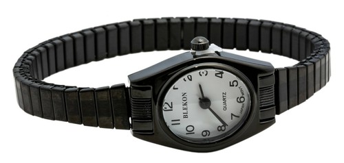 Reloj Blekon Collections Damas Clásico 19mm Estuche Ovalado Correa Elástica Delgada - Imagen 10 de 19