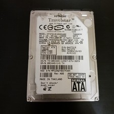 Hitachi Travelstar HTS721010G9SA00 100GB 7200 RPM 2.5" SATA Internal Hard Drive