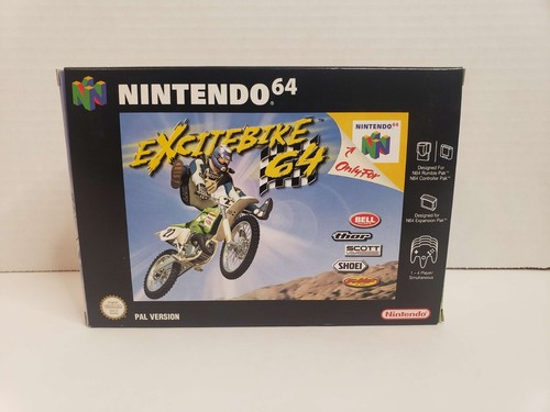 Nintendo 64 N64 ExciteBike 64 Boxed PAL BNIB - Picture 1 of 9