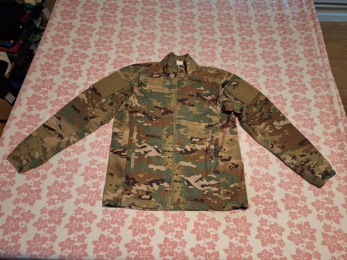 Massiff OCP Camouflage Altitude Softshell Flame Resistant Jacket Size Large Used