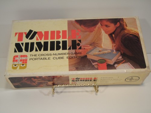 1969 Tumble Numble Dice Math Game by Selchow & Righter - Picture 7 of 12