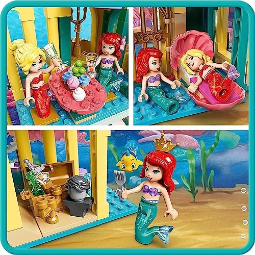 LEGO Disney Princess The Little Mermaid Ariel's Sea Castle 43207 Toy Bricks - Picture 5 of 9