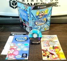 WarioWare Inc Mega Party Nintendo GameCube Black Label Complete CIB Manual-Promo