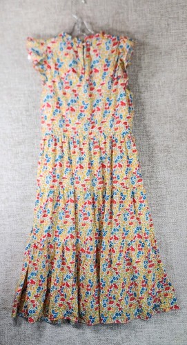 J.Crew Liberty Fabrics Tiered Floral Dress Womens S Bloomcore Cottagecore Ruffle - Picture 11 of 15