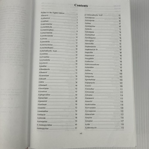 Disposition of Toxic Drugs and Chemicals in Man 8th ed 2008 by Randall Baselt HC - Bild 6 von 13