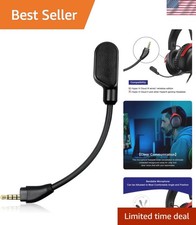 Upgraded Noise-Canceling Mic for HyperX Cloud...