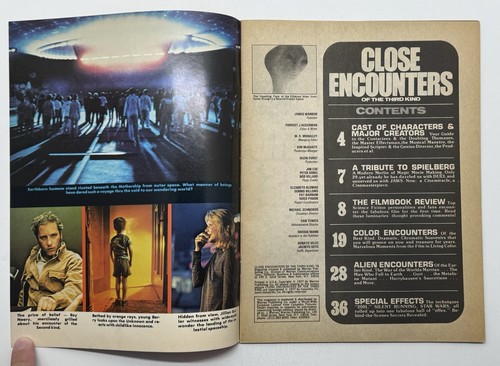Close Encounters Of The Third Kind Magazine, Official, 1978, UFO, FN - Picture 8 of 24