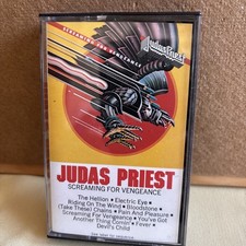 Judas Priest - Screaming for Vengeance (Cassette, 1982) CBS Records