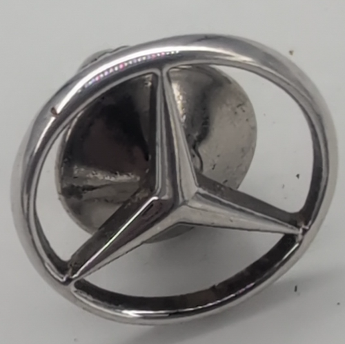 Pin de solapa Tie Tac SS/PL .60" diámetro Mercedes Benz - Imagen 6 de 8