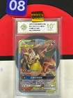 Grade10Pokemon S-Chinese Sun&Moon CSM2.5C-006 Charizard & Braixen Tag Team GX