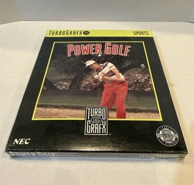 Power Golf Brand New in Box/Sealed! Turbografx 16 NEC DUO