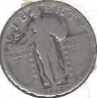 1929-P, 25c Standing Liberty Quarter,  Silver (U.S. COIN, MONEY, COLLECTIBLE)