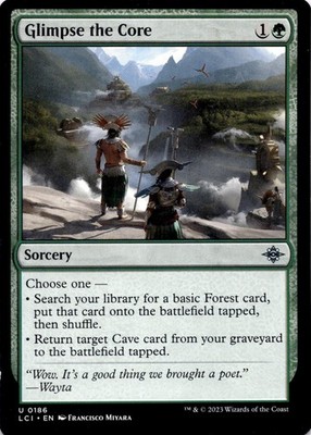 Glimpse the Core LCI #186 The Lost Caverns of Ixalan Magic: The Gathering NM