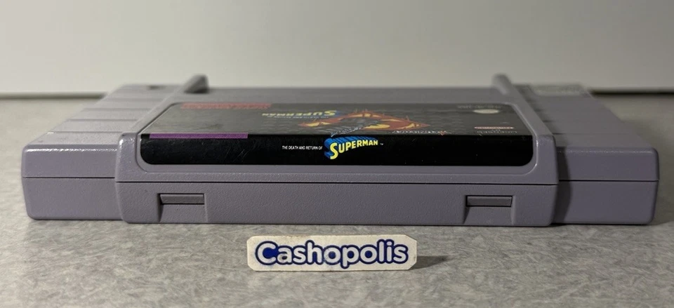 The Death And Return Of Superman for Super Nintendo SNES Authentic - Tested VGC - Image 3 of 4