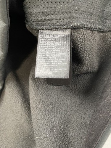 Chaqueta negra grande con cremallera completa forrada de vellón Softshell Apex Fall The North Face para hombre - Imagen 7 de 12