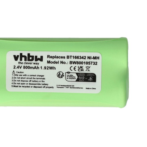 Batterie comme BT266342 BT262342 BT183342 GP1210 BT166342 BT283342 800mAh 2,4V - Zdjęcie 5 z 9
