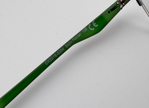 Oakley Socket 5.5 OX3218-0254 Satin Pewter Men Eyeglasses 54-18-138 - FRAME ONLY - Picture 13 of 16