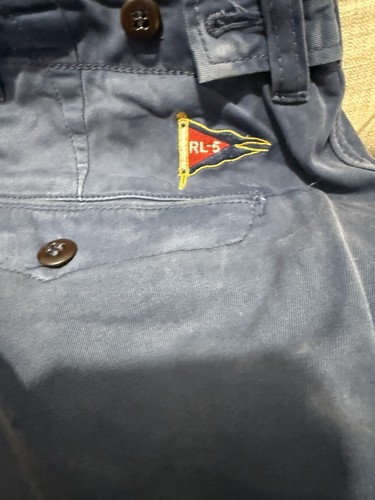 Polo Ralph Lauren Yacht Club Hose Chino RRL Vintage Patchwork Distressed Cape Cod - Bild 3 von 3