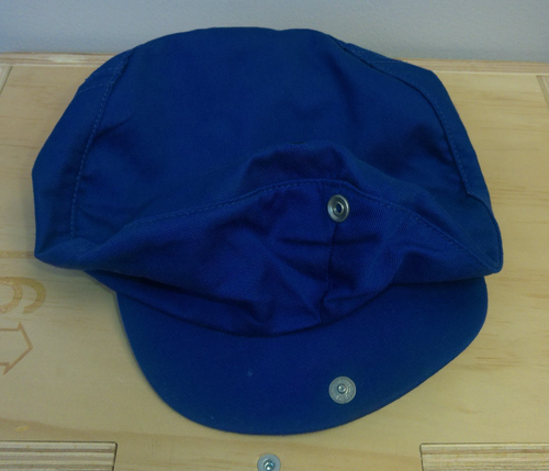 Vintage Disney Mickey Mouse blau Flatcap Mütze Zeitungsjungenstil Made in USA Einheitsgröße - Bild 5 von 5