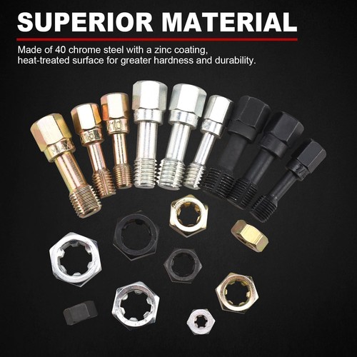 49Pcs Thread Chaser Set Metric SAE Rethreading w/ 22 Taps 24 Dies 2 Thread Files - Bild 4 von 8