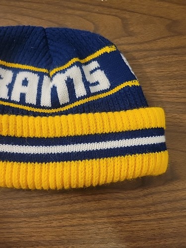 Vintage St Louis/ LA Rams Beanie Mütze Made In The USA Rossmor Industries - Bild 3 von 8