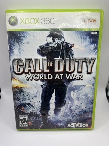 Call of Duty: World at War - Microsoft Xbox 360 Tested & Working CIB W/Manual