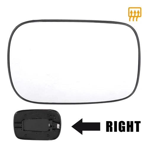 Car Right Side Heated Mirror Glass Replacement  for Volvo XC70 XC90 2003-2006