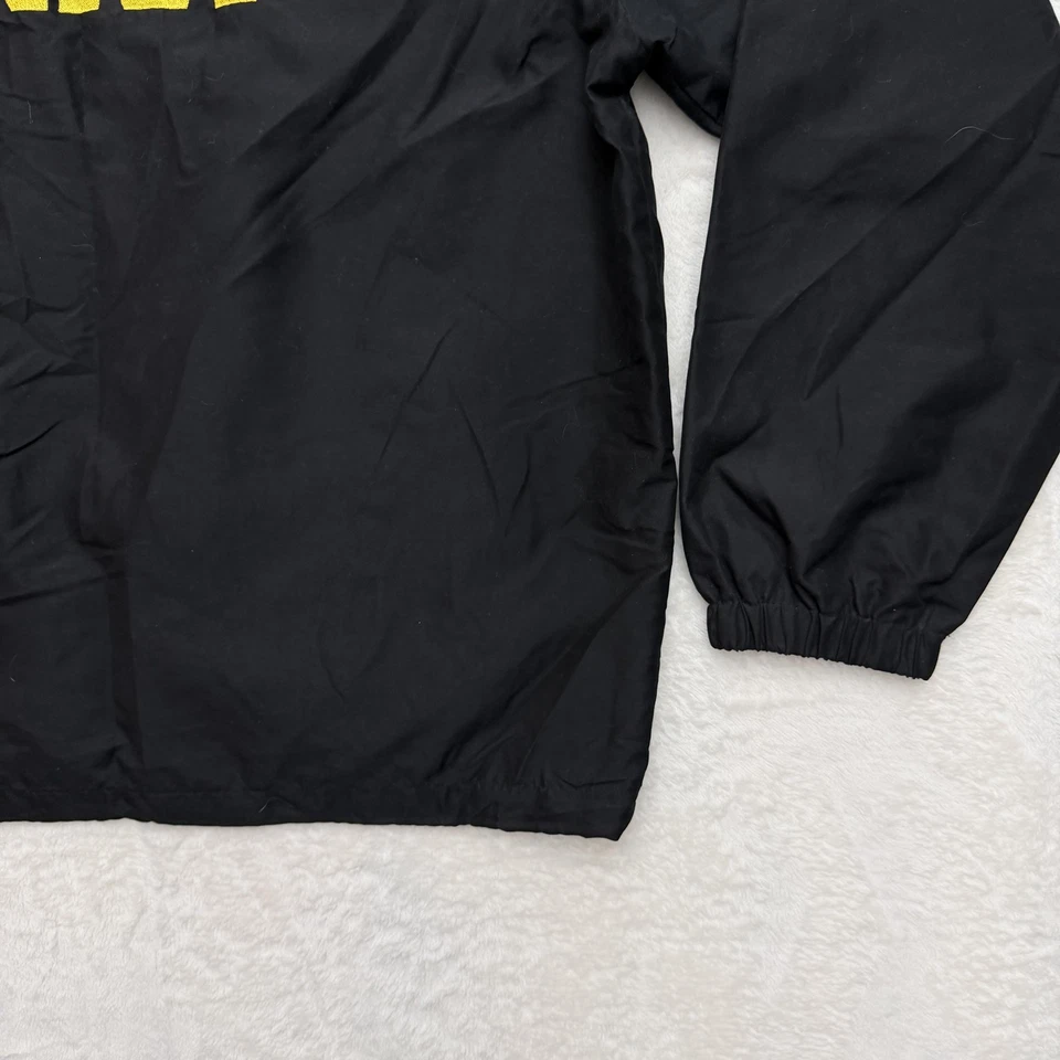 NRA 夹克男式 XL 黑色全拉链风衣网眼衬里鹰旗图案背面 — 第 4/4 张图片