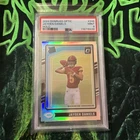 2024 Panini Donruss Optic - Rated Rookie Jayden Daniels #248 Holo Prizm PSA-9
