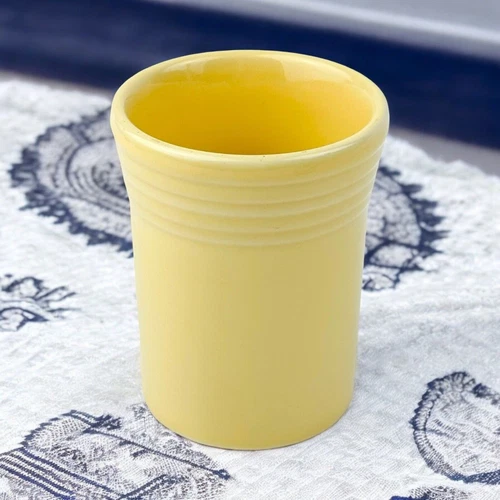 Fiesta YELLOW Tumbler Juice Cup 4” Fiestaware HLC Brand New Never Used
