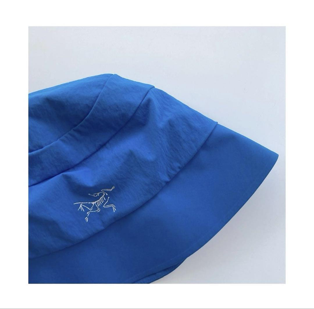 Rare Arc Teryx Old Sinsolo Blue Masterpiece Hat Size M