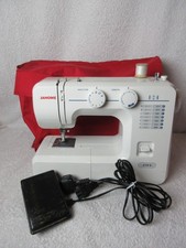 Janome Sewing Machine 219-S with Foot and Carry Case, Working Condition
