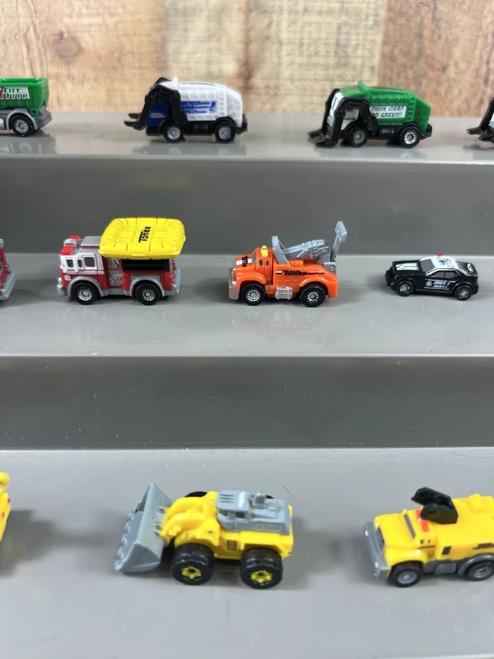 Lote de vehículos de construcción y rescate Tonka Mighty Wheels Diecast Dozer Dumptruck Foto 3 de 4