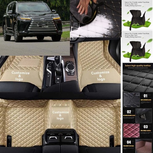 For Lexus RX Car Floor Mats Custom Waterproof Luxury Carpets Auto Liner - Foto 13 di 34