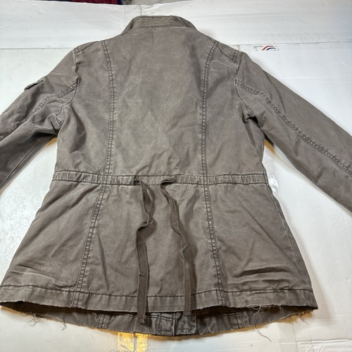 Vintage American Eagle Damen Militär Jacke Fallschirmjäger Armee Y2K braun Gr. M #2487 - Bild 21 von 24