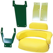 3 Piece Yellow Seat Assembly Fits John Deere 3010,3020,4020,4320,5020,6030,7520