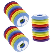  30 PCS Fishing Line Winder Hook Organizer Boards Leader Spool Storage