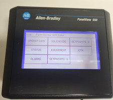 Allen Bradley Panelview 550 2711-T5A16L1 Ser ...