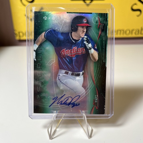 Mike Papi 2014 Topps Sterling #BSPA-MPA Green Refractor Auto /125 - Picture 4 of 4