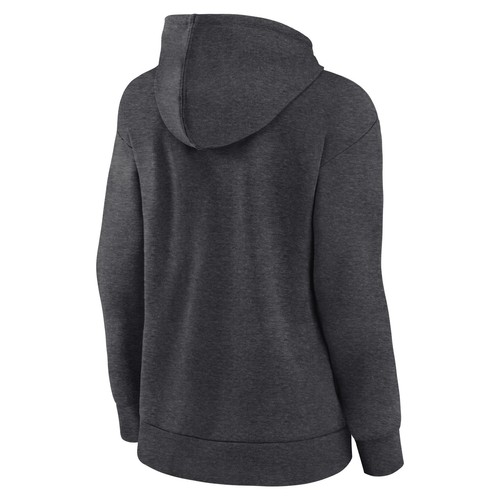 Women's Charcoal Texas Longhorns Primary Logo Pullover Hoodie - Imagen 3 de 3
