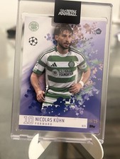 Topps Total Football Celtic Card - Nicolas Kuhn RC 16/25 base First Print Como 