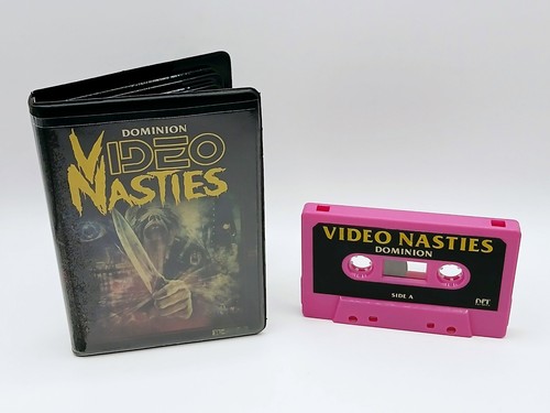 Video Nasties - Dominion - Hot Pink Cassette Tape Album (2020) Limited To 20 - Picture 7 of 12