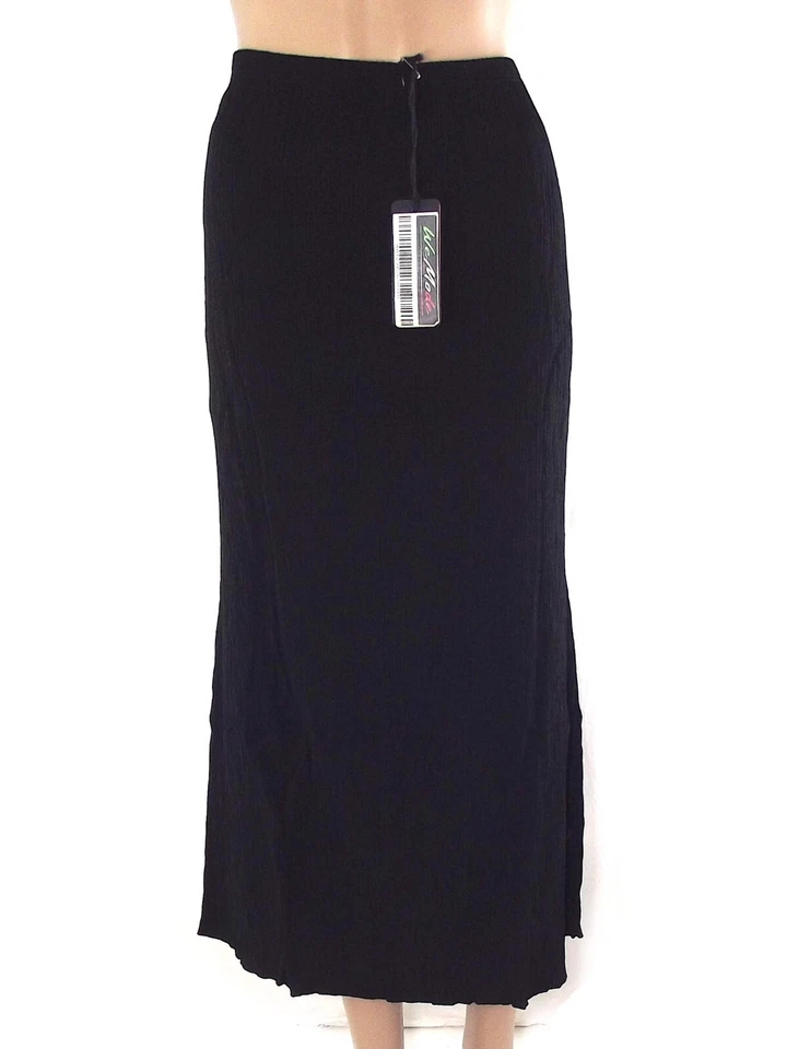 Jupe femme OVS Oviesse noir 50 3XL mollet fabriquée en Italie élégant... - Photo 4/4